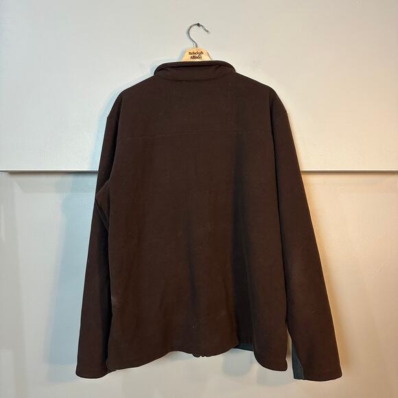 The North Face MEN'S XL Chimborazo Chocolate Brown Fleece Sherpa Lined Jacket - Picture 5 of 12